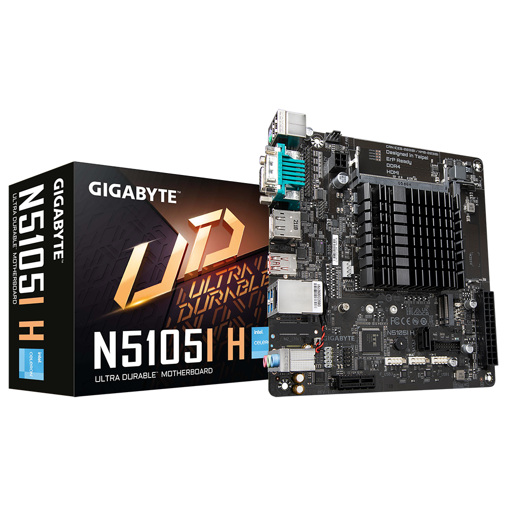 Motherboard Gigabyte N5105I H G10 Mini ITX